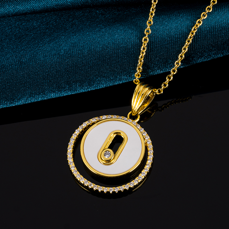Bestselling Round White Mother of Pearl Pendant