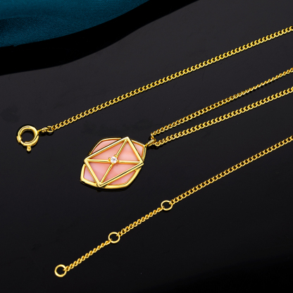 French Royal Diamond Conch Choker | Gift for Her