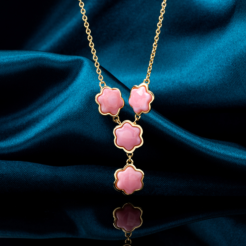 Natural Queen Conch Star Necklace | Fashion Sweet for Teen Girls