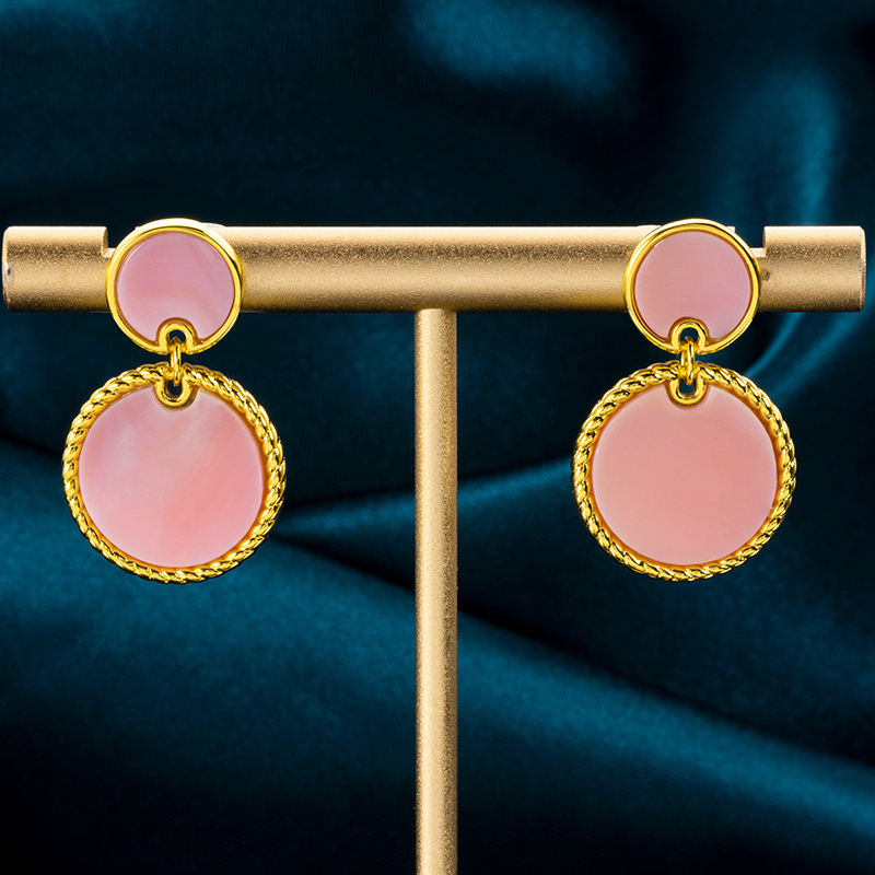 Chic Riviera Summer Drop Earrings