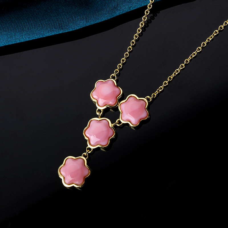 Natural Queen Conch Star Necklace | Fashion Sweet for Teen Girls