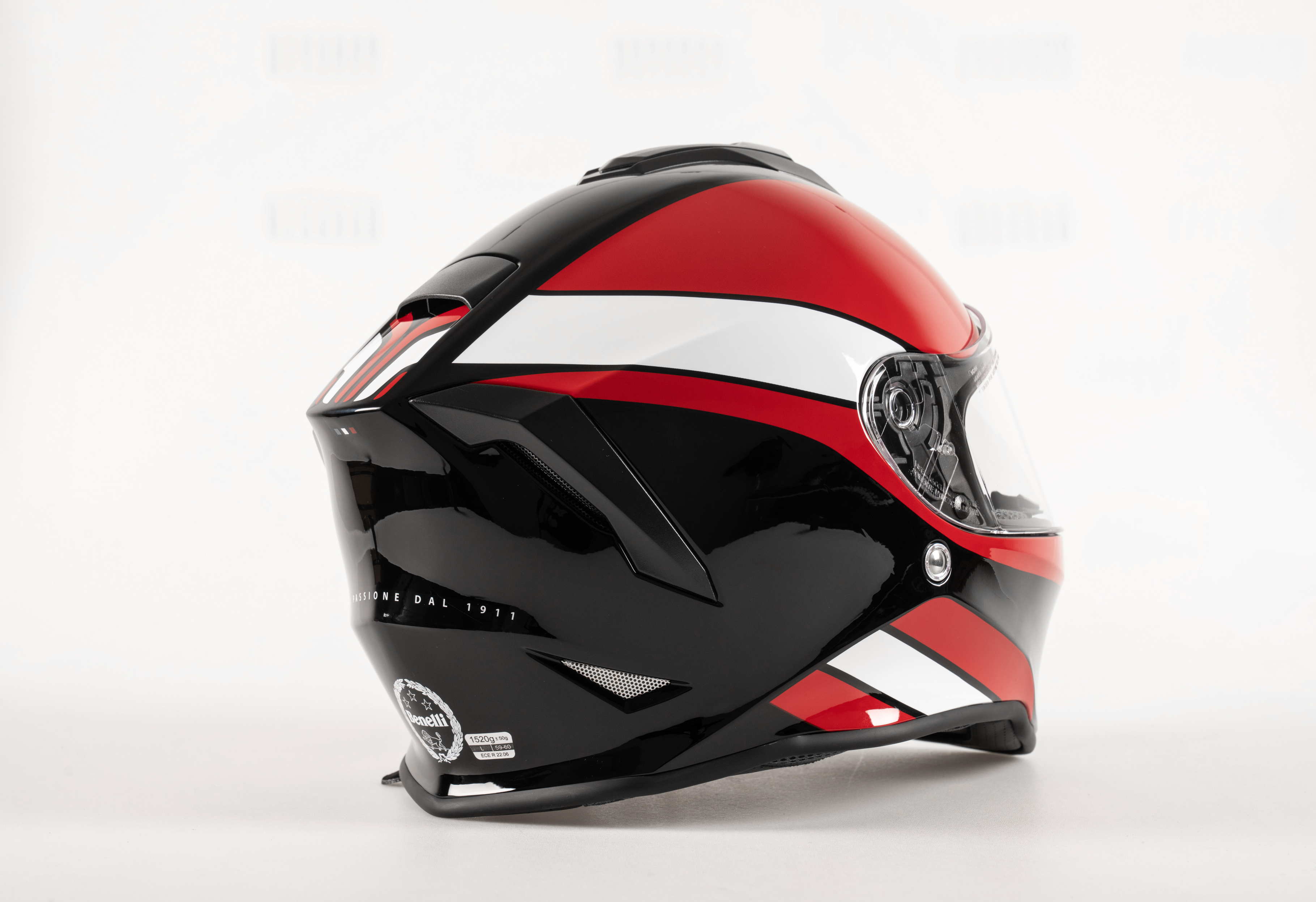 BENELLI SV-03 HELMET RED & WHITE