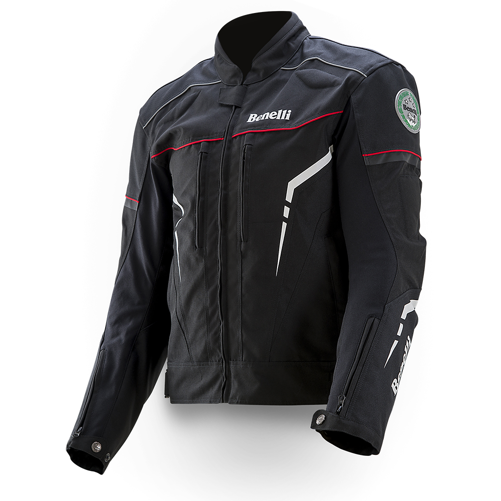 BENELLI COPER-TEX JACKET BLACK/RED XL