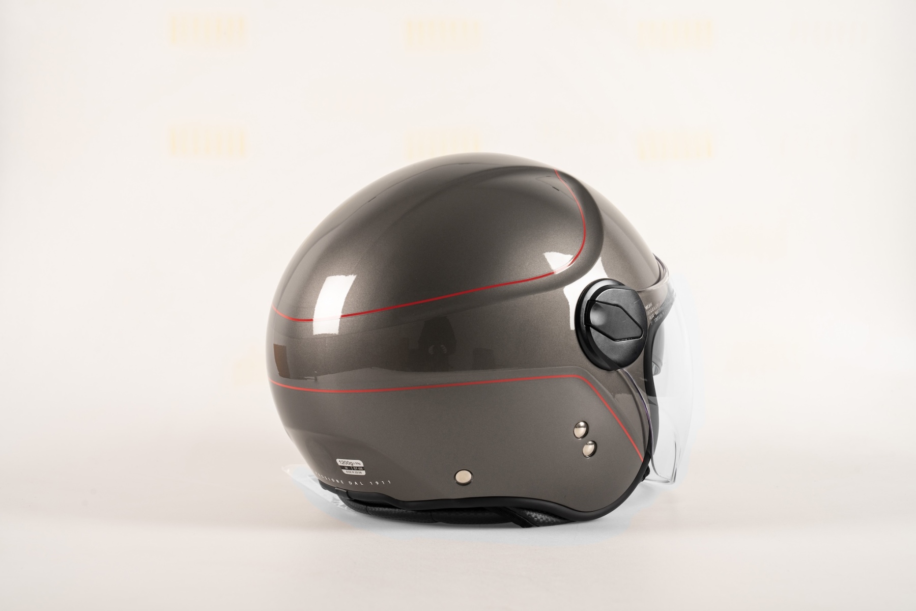 BENELLI JV-21 HELMET GREY & RED 