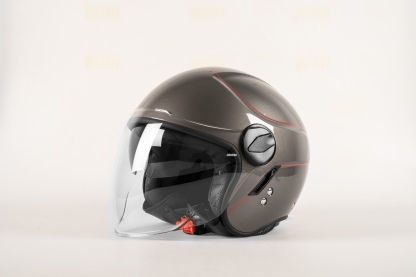 BENELLI JV-21 HELMET GREY & RED 