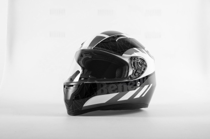 KV-09 HELMET BLACK & GRAY