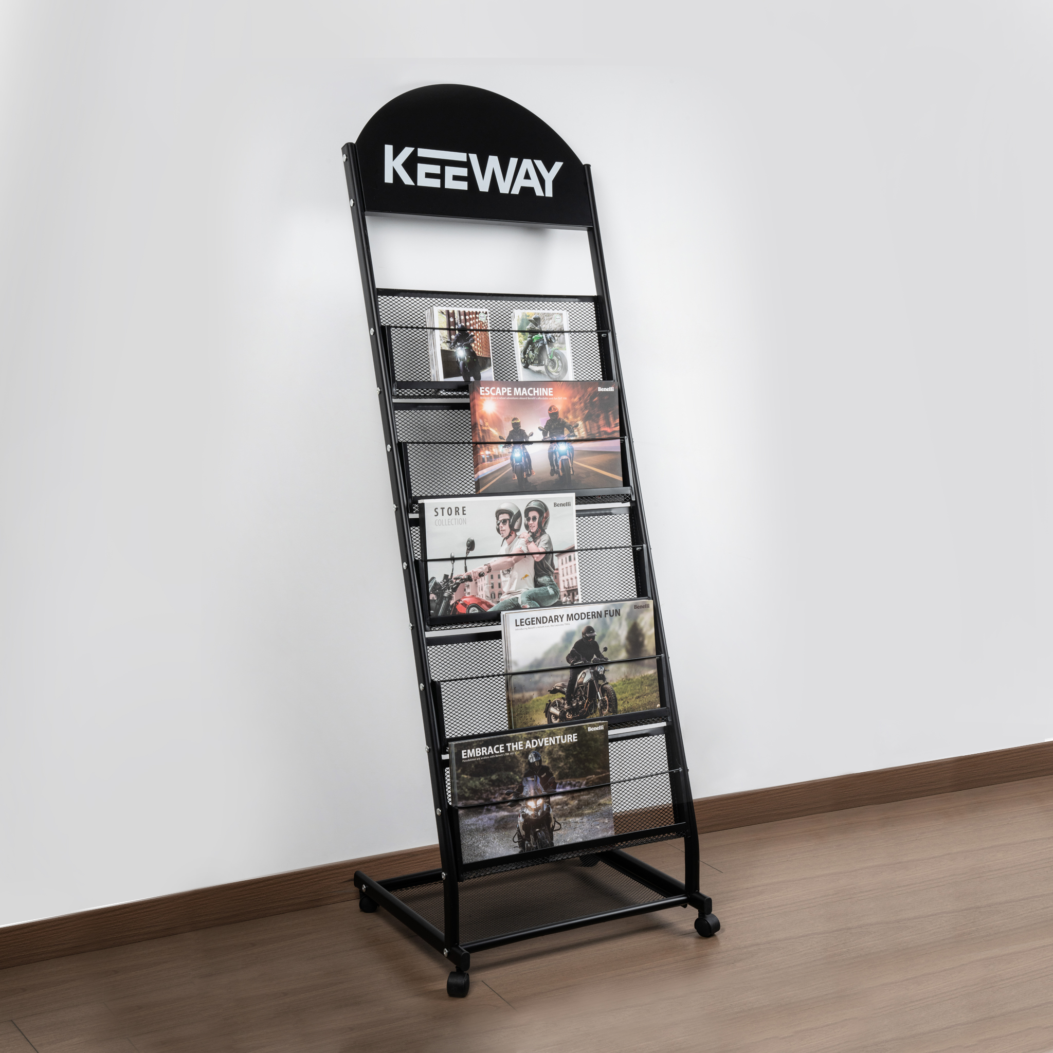KEEWAY MAGZINE DISPLAY STAND
