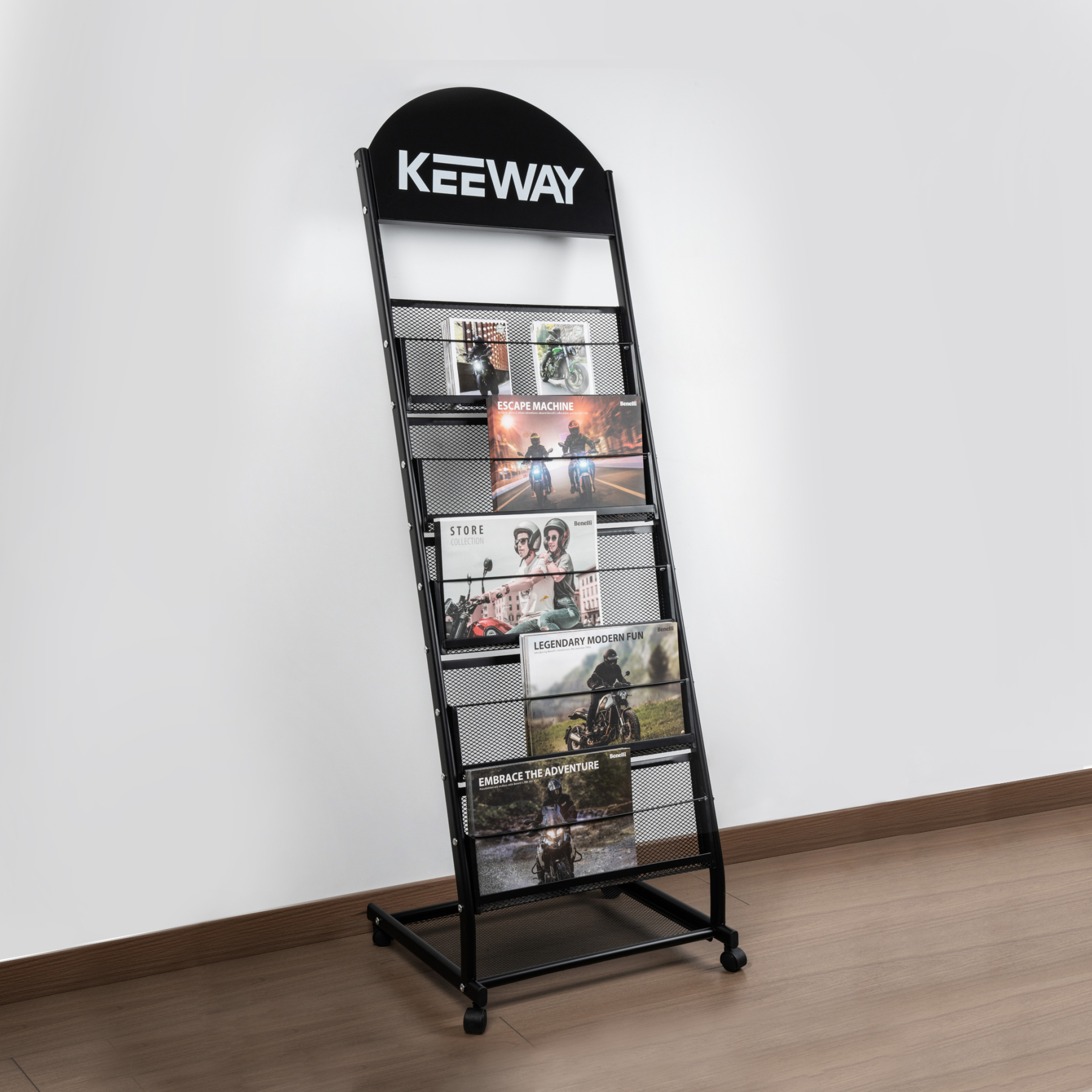 KEEWAY MAGZINE DISPLAY STAND