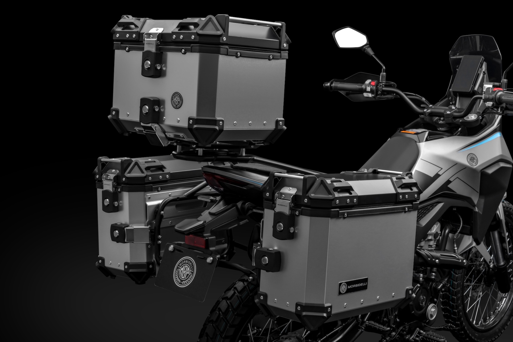 MORBIDELLI T125X/T250X CASES SET EXPORT VERSION