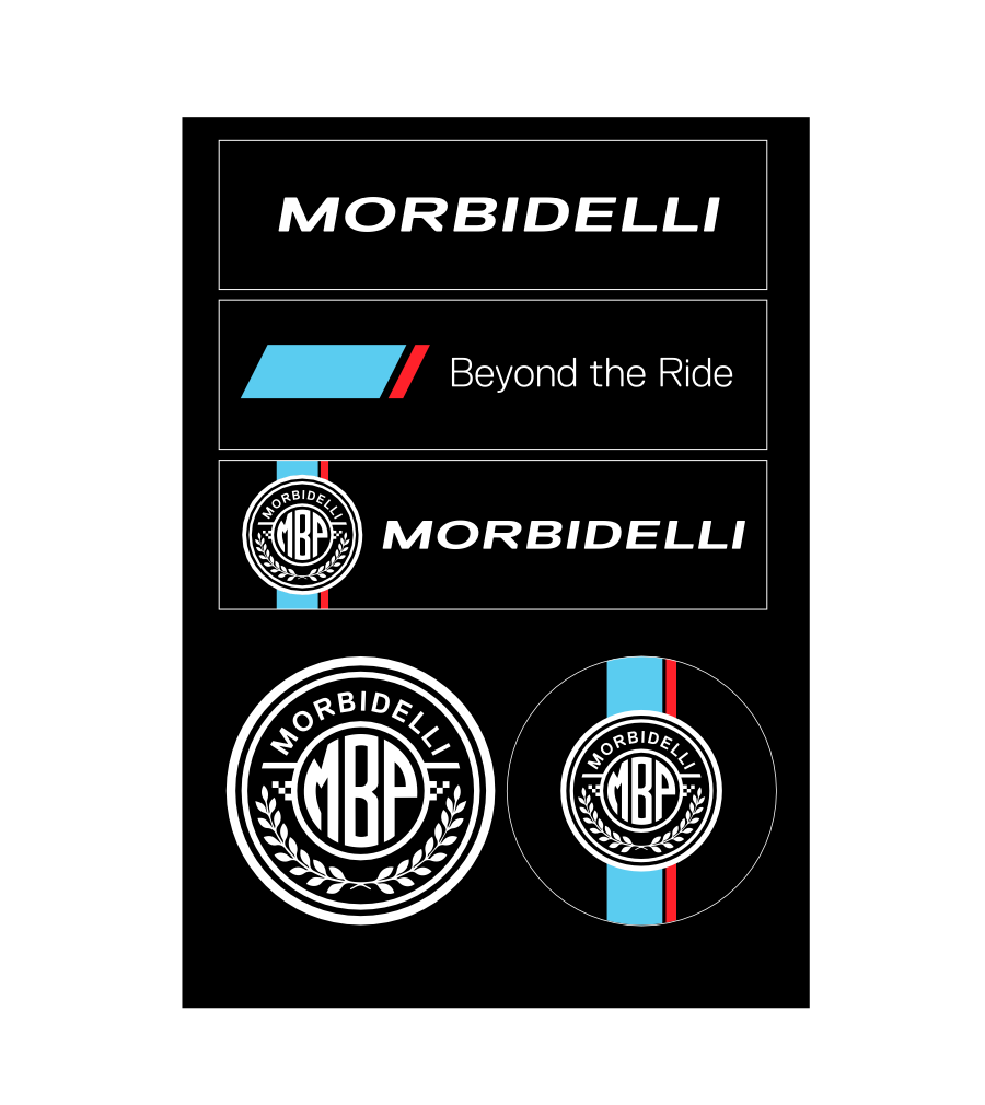 MORBIDELLI STICKERS LOGO