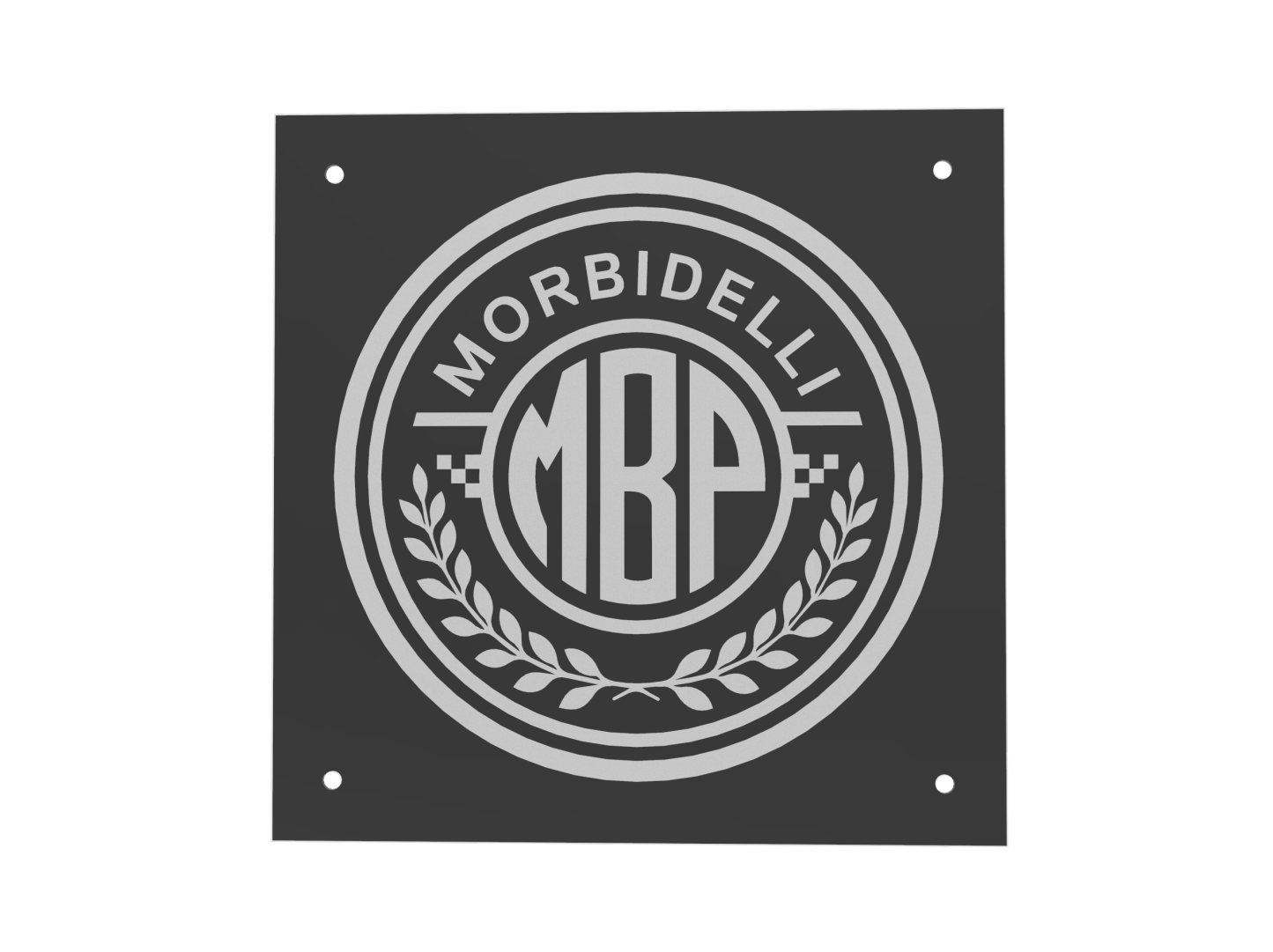 MORBIDELLI SIGNAGE LOGO (WITHOUT LIGHT)