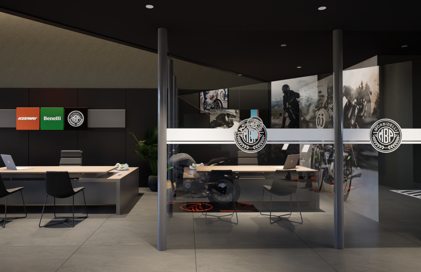 MB FROSTED TRANSLUCENT VINYL STICKER