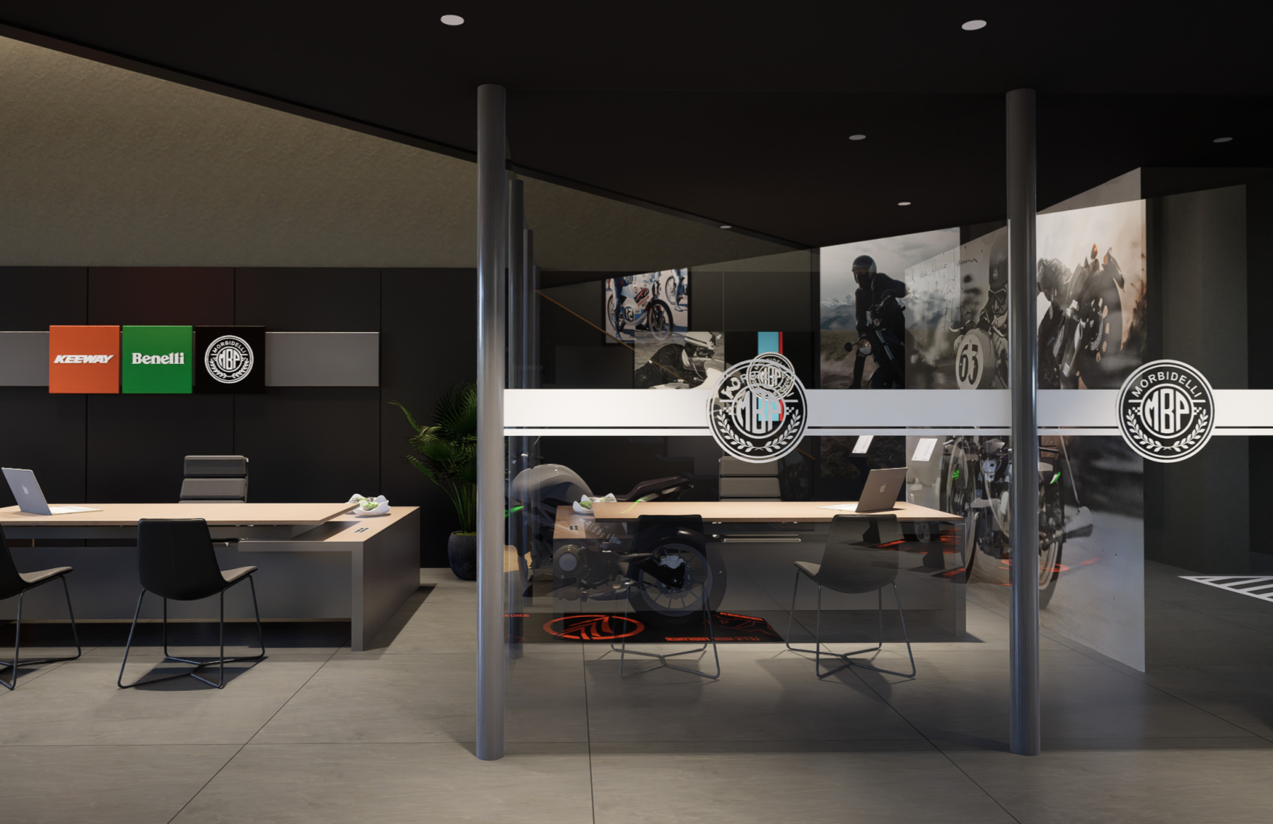 MB FROSTED TRANSLUCENT VINYL STICKER