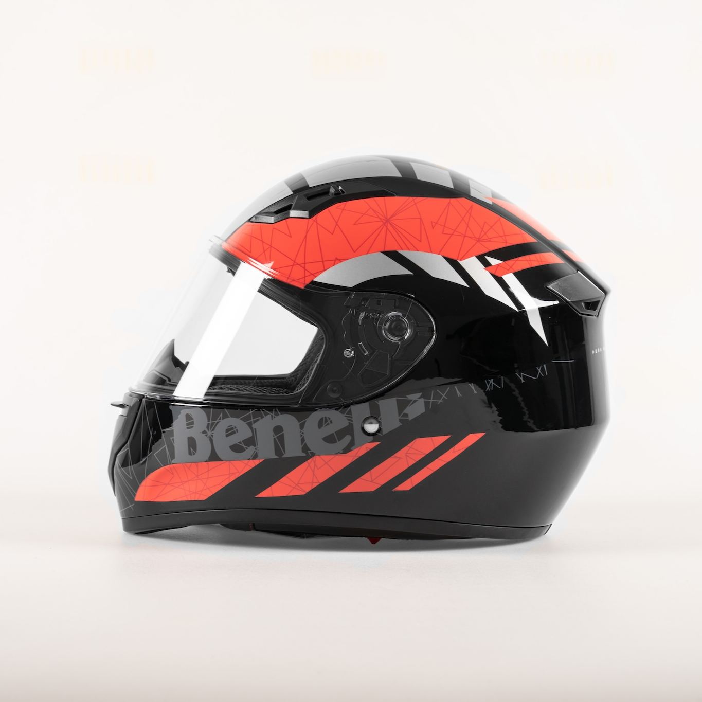 KV-09 HELMET RED & BLACK S