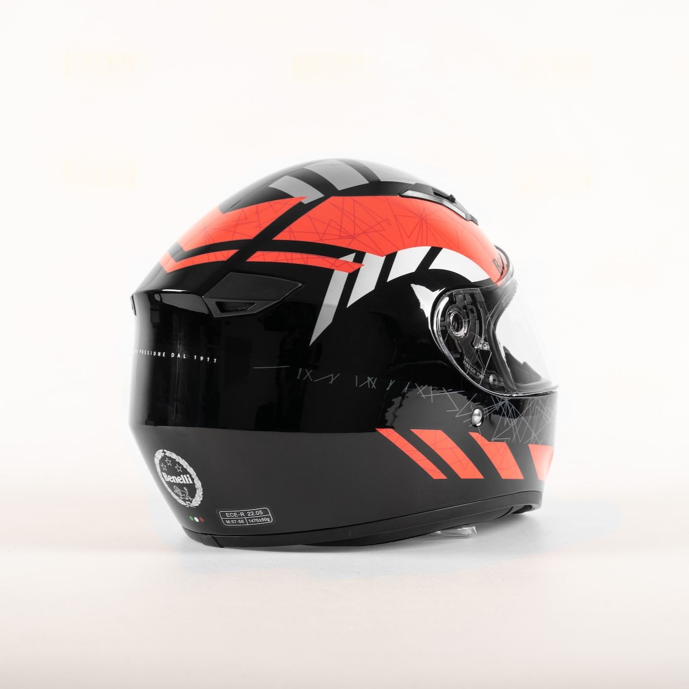 KV-09 HELMET RED & BLACK S