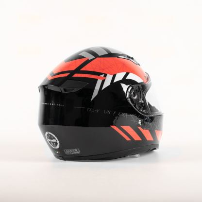 KV-09 HELMET RED & BLACK S