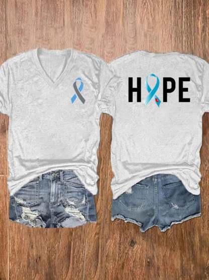 Stylish Print Short Sleeve T-Shirt