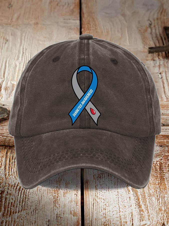 Casual Diabetes Awareness Baseball Cap