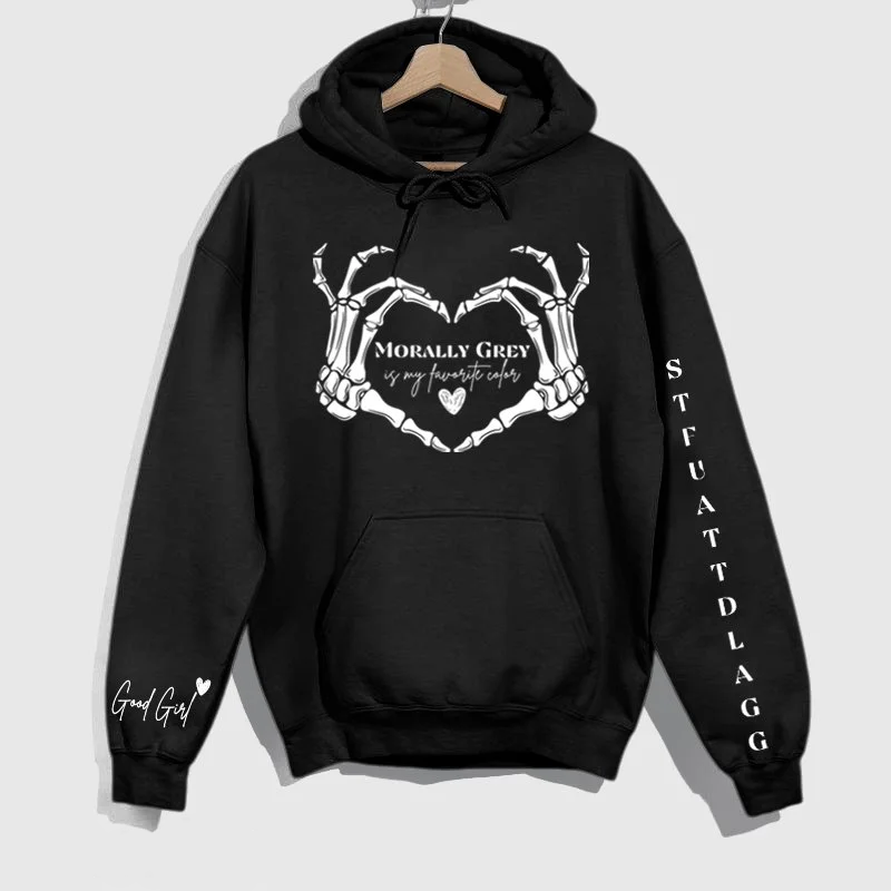 Morally Grey Dark Romance Thickened Hoodie