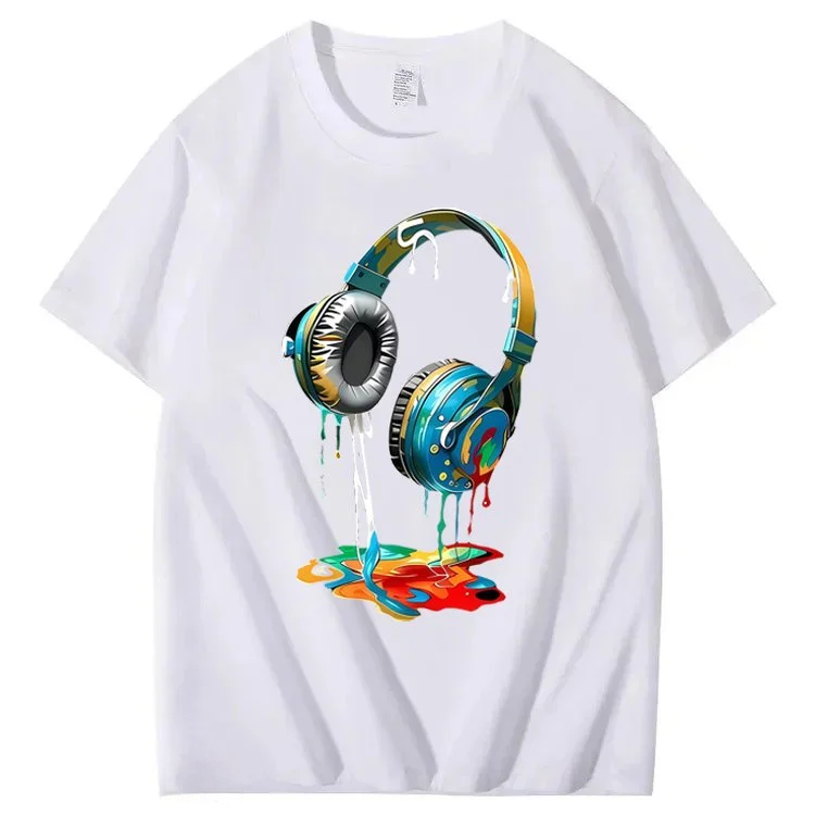 Vintage Headphones T-Shirt