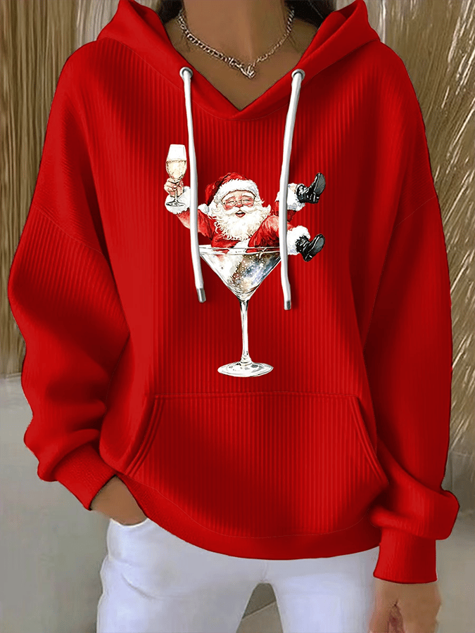 Women'S Christmas Casual Hoodie Sweatshirt