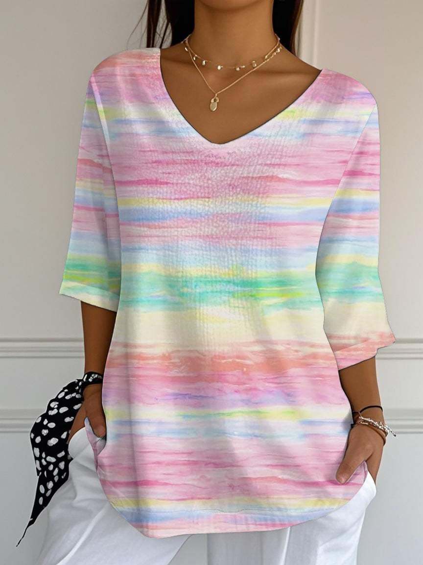 Women's Breast Cancer Printed T-Shirt