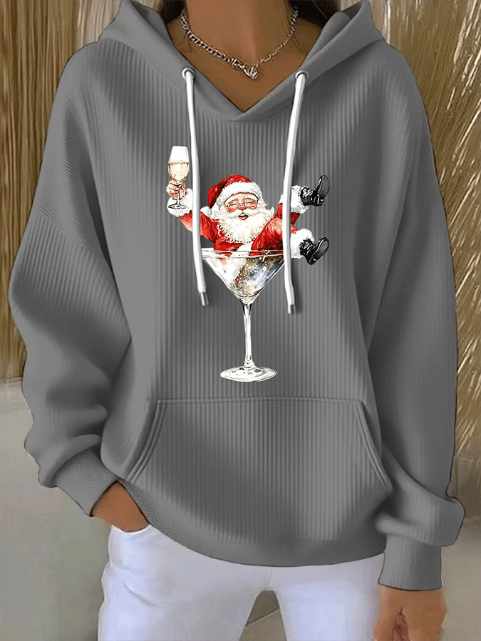 Women'S Christmas Casual Hoodie Sweatshirt