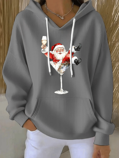 Women'S Christmas Casual Hoodie Sweatshirt