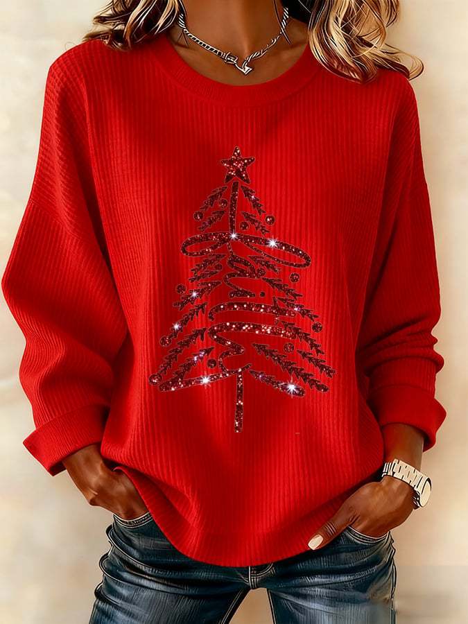 Women'S Christmas Casual Sweatshirt