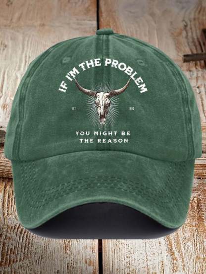 Unisex Western Country Music Print Baseball Cap