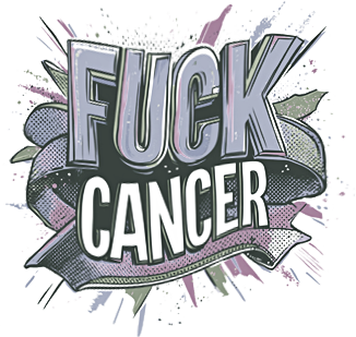 Men's Casual Hey Cancer Fuck You Printed Tank Top