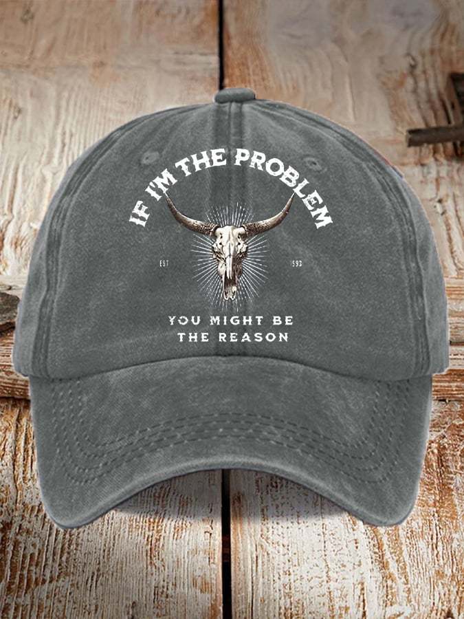 Unisex Western Country Music Print Baseball Cap