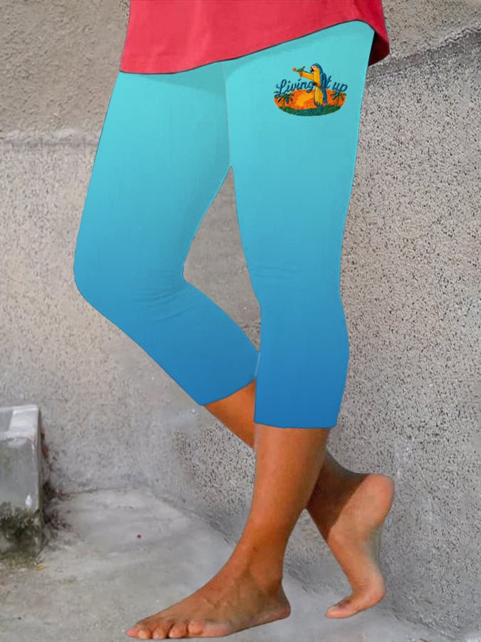 Women's  Liuing It Up Print Leggings