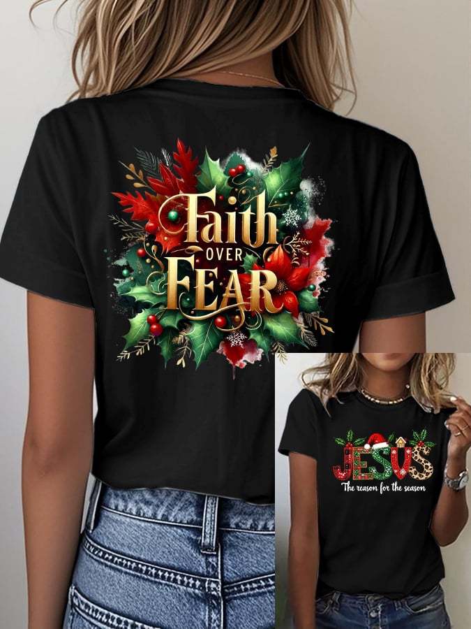 ✝️Women's casual faith T-shirt