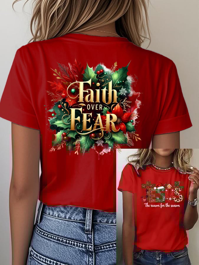 ✝️Women's casual faith T-shirt