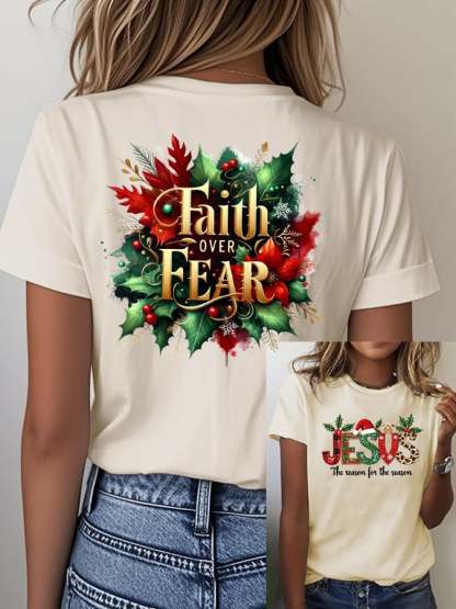 ✝️Women's casual faith T-shirt
