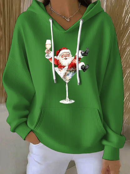 Women'S Christmas Casual Hoodie Sweatshirt