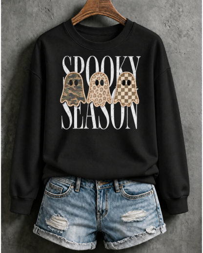Women’s Spooky Season Ghost Sweatshirt