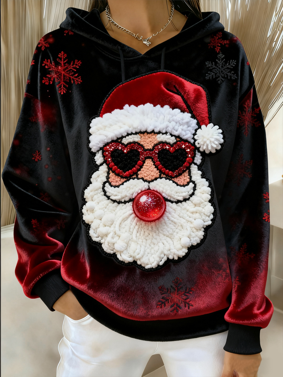 Christmas Art Print Hoodie