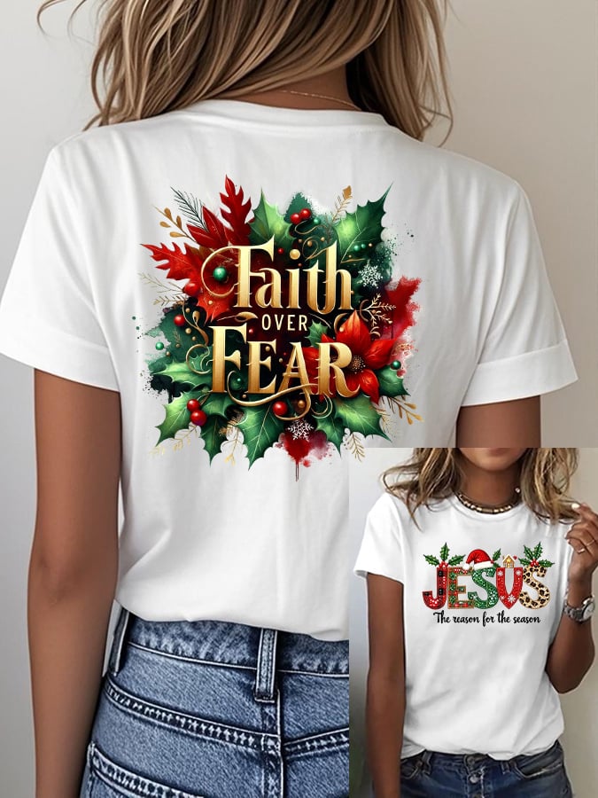 ✝️Women's casual faith T-shirt