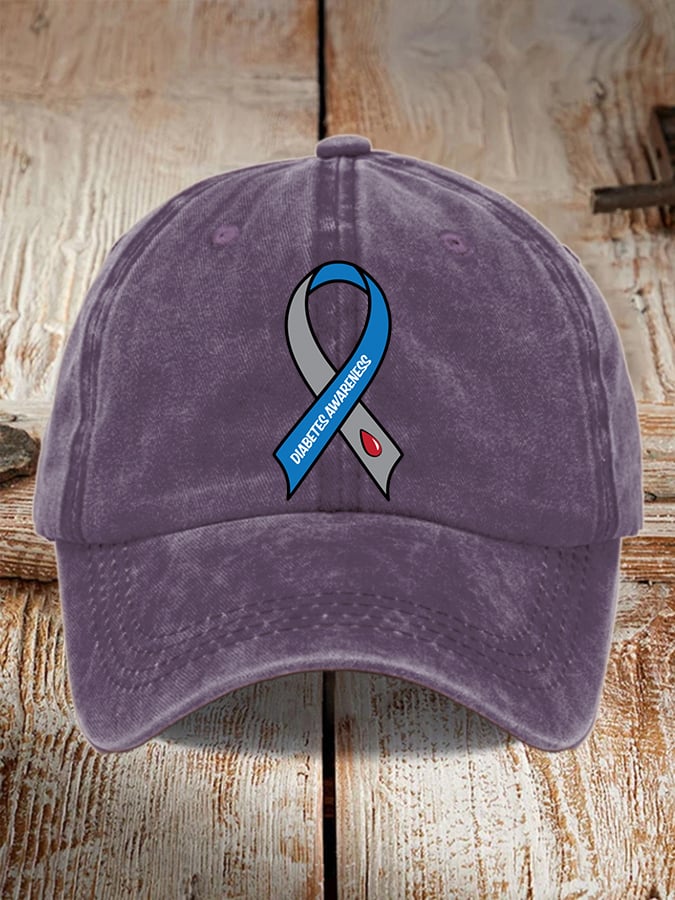 Casual Diabetes Awareness Baseball Cap