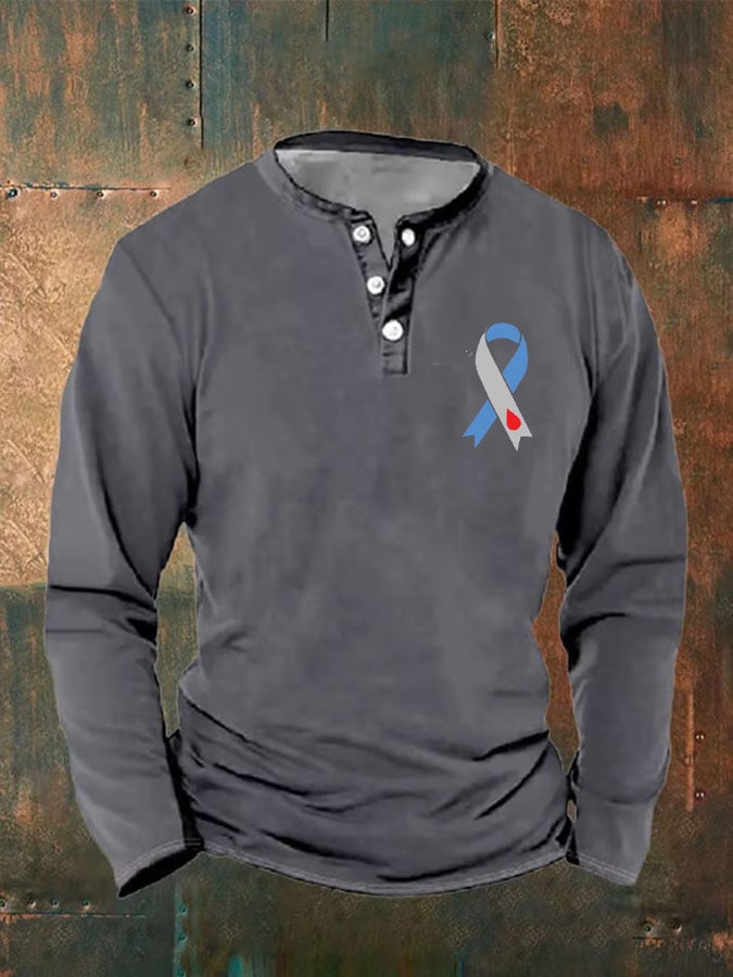 Men's Funny Diabetes Awareness Top