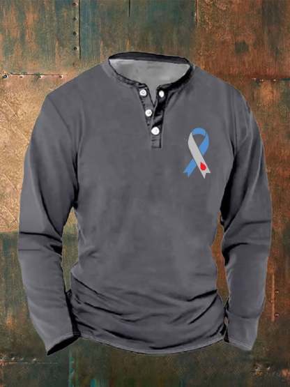 Men's Funny Diabetes Awareness Top