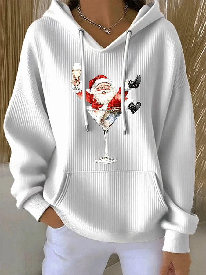 Women'S Christmas Casual Hoodie Sweatshirt