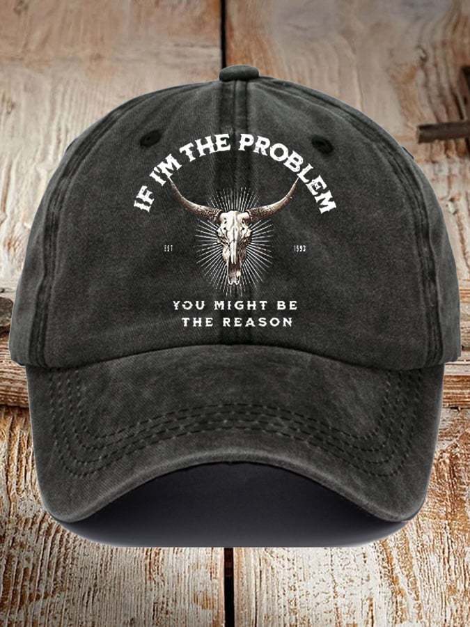 Unisex Western Country Music Print Baseball Cap