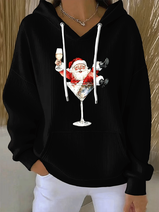 Women'S Christmas Casual Hoodie Sweatshirt
