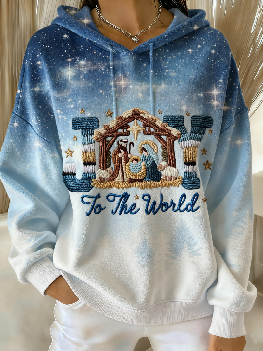Christmas Art Print Hoodie
