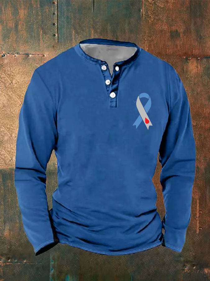 Men's Funny Diabetes Awareness Top