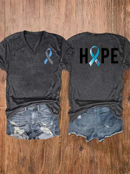 Stylish Print Short Sleeve T-Shirt