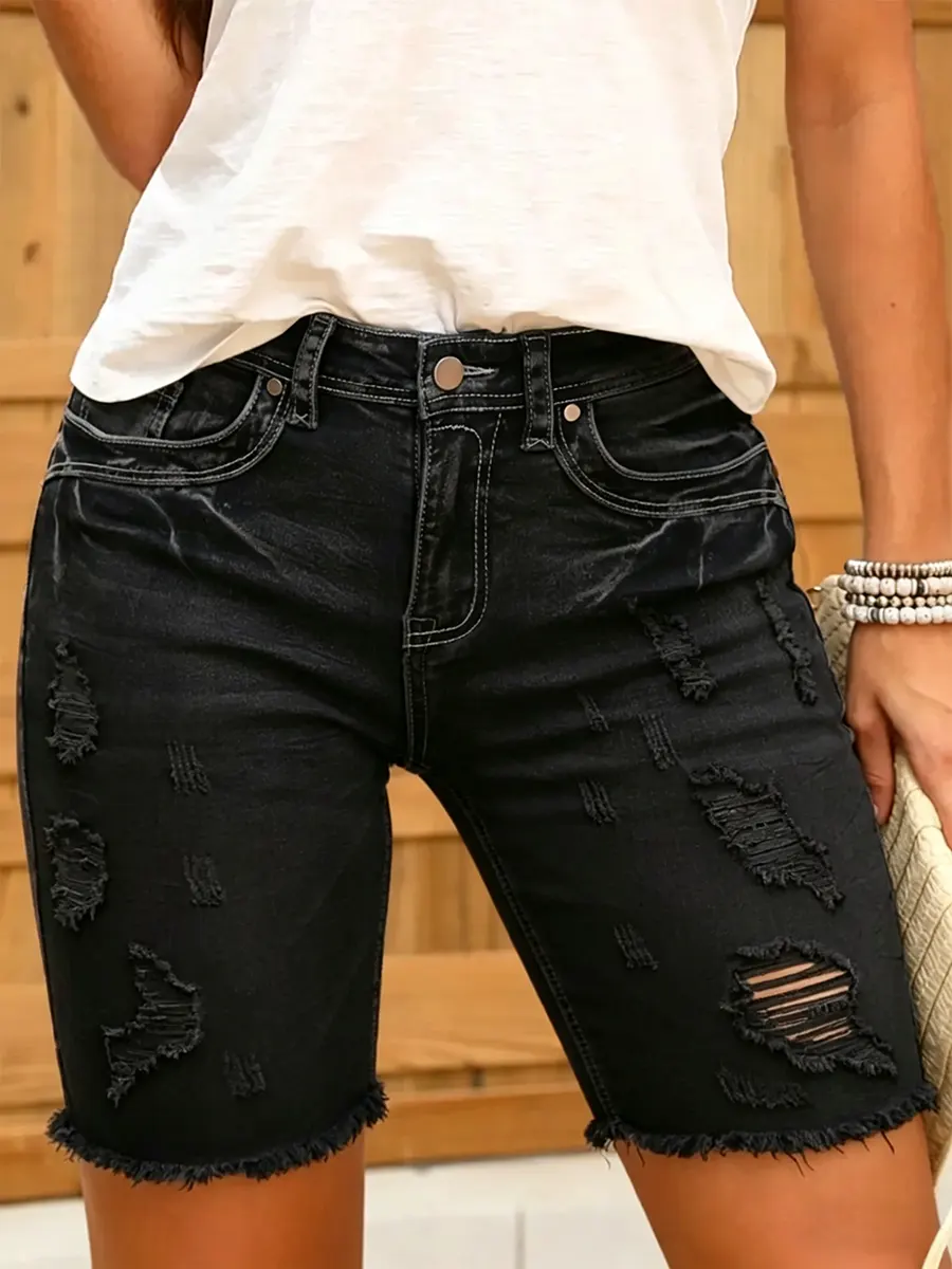 Women's Comfortable Denim Shorts